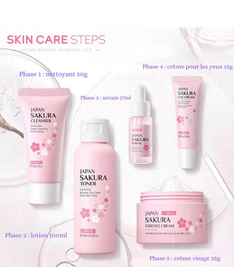 Sakura Skin Care Sets